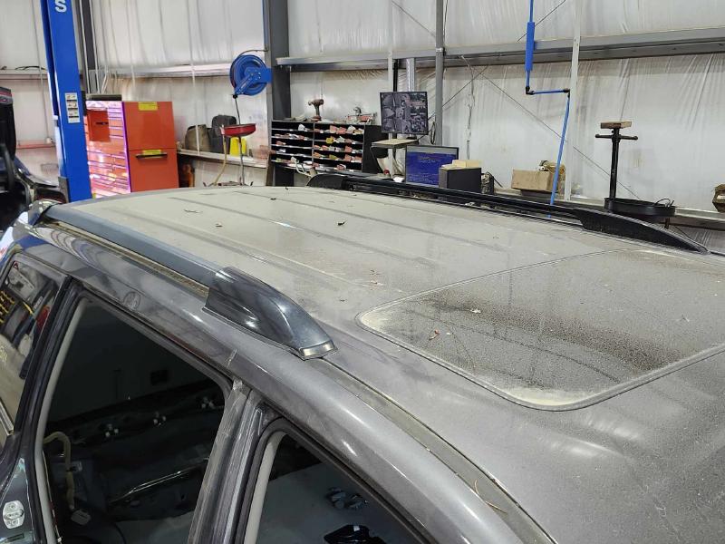 2008-2013 Toyota Highlander Roof Rack Luggage Rack Side Rails Set of Two OEM
