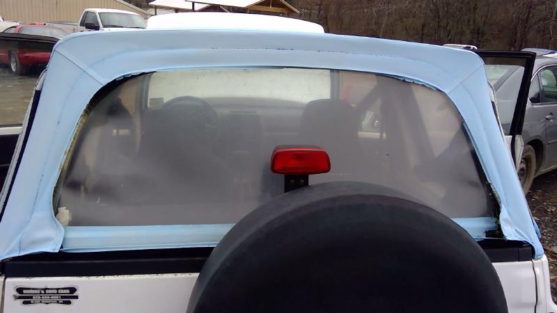 1995 Chevrolet Tracker Back Glass/Window
