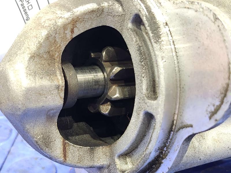 2014 Chevrolet Spark Starter Motor