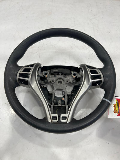 2013 - 2015 Nissan Altima S Steering Wheel - Black Urethane OEM 484303TA1A