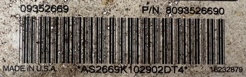 1999 - 2002 Isuzu Trooper SRS Restraint Control Module OEM