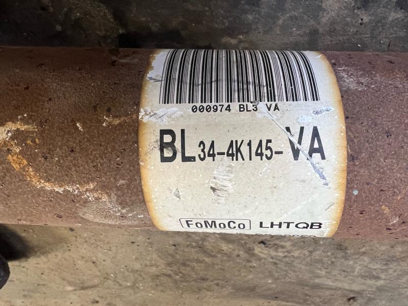 2011 Ford F-150 Rear Drive Shaft
