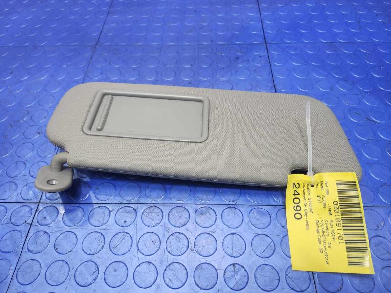 2017 Hyundai Accent Sun Visor