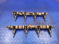 2017-2019 Nissan Titan 5.6L Gas Engine Fuel Rail Delivery Pipes with Injectors OEM 16600EZ30A