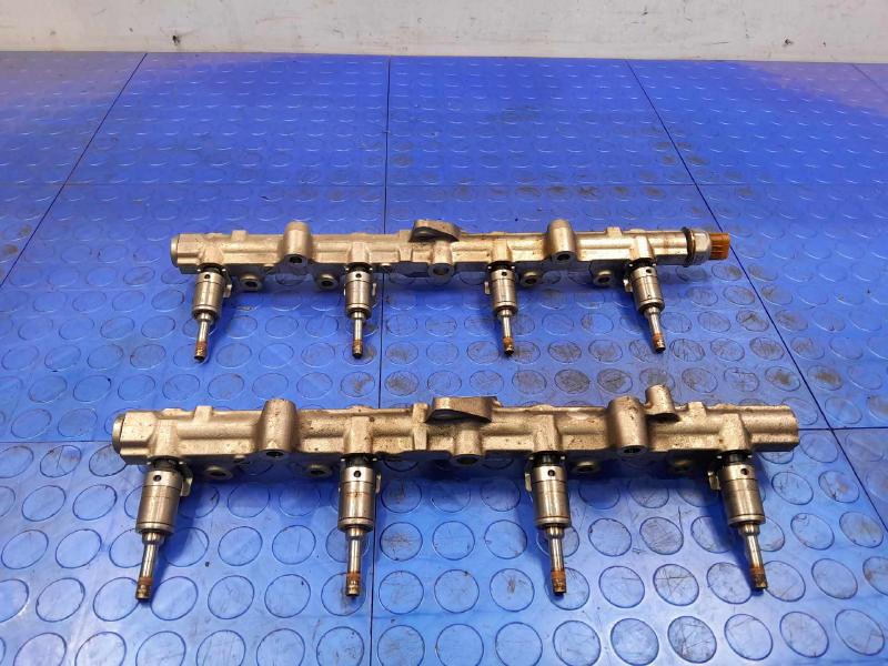 2017-2019 Nissan Titan 5.6L Gas Engine Fuel Rail Delivery Pipes with Injectors OEM 16600EZ30A