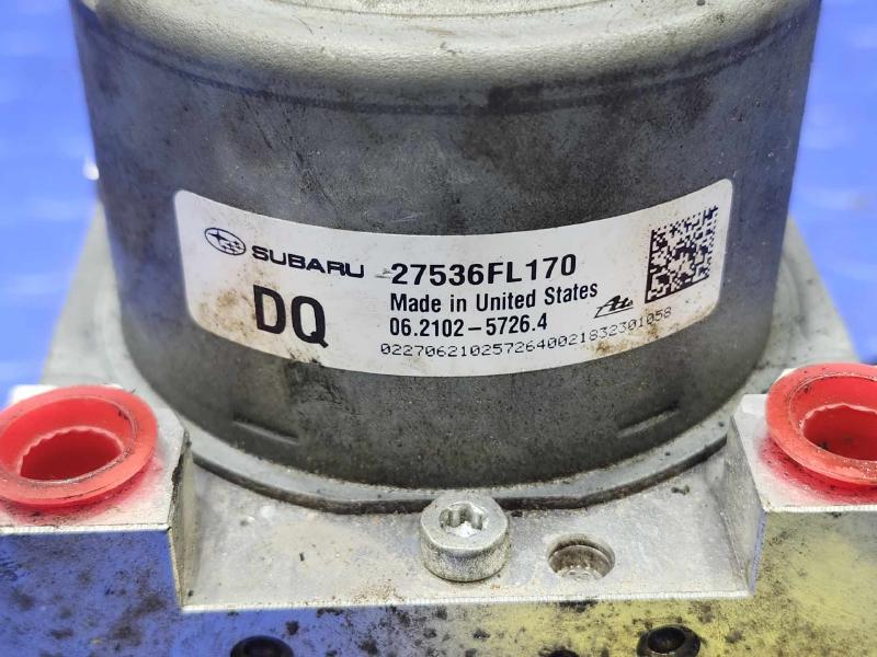 2019 Subaru Crosstrek ABS Anti Lock Brake Pump Modulator Assembly Eye Sight OEM 27596FL170