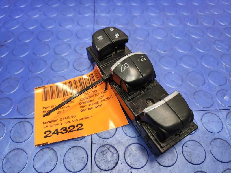 2016-2023 Nissan Maxima Master Window Switch Assembly OEM 254014RA0A