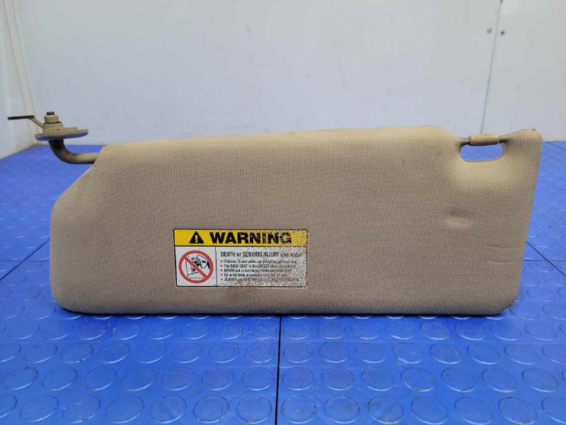 2006 Honda Ridgeline Sun Visor Left Driver Side Tan Genuine OEM 83280SJCA01ZC,LH