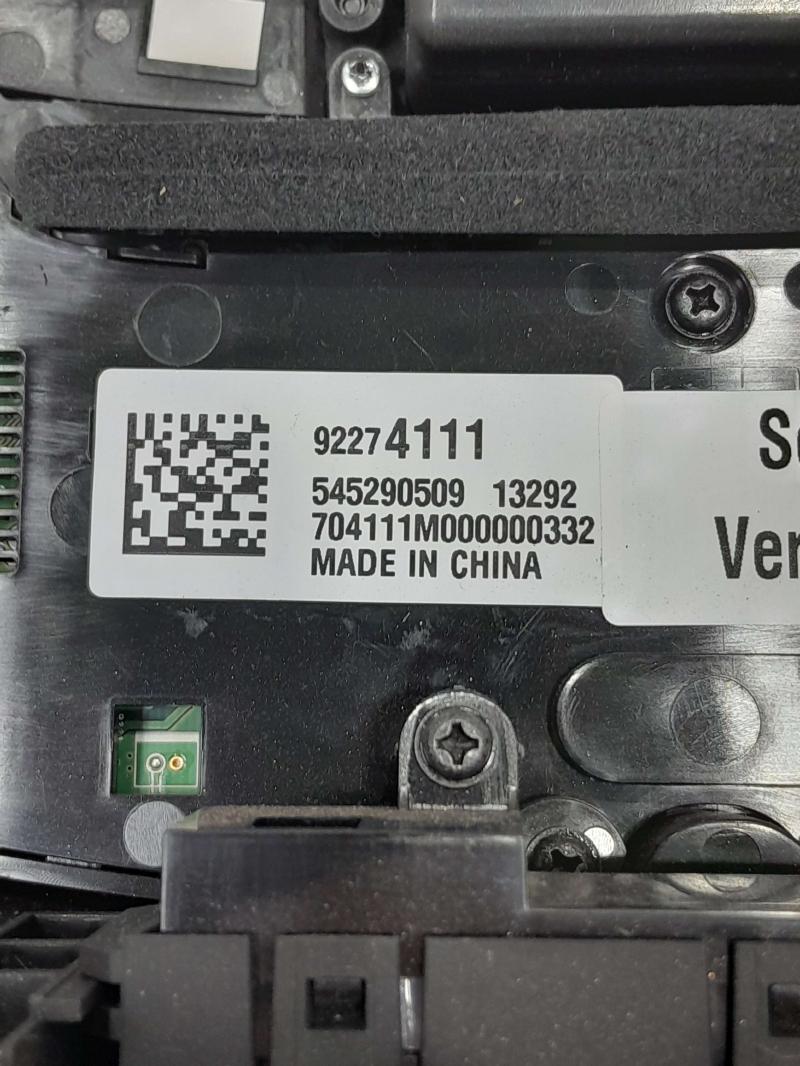 2014 Chevrolet Caprice Heater A/C Control