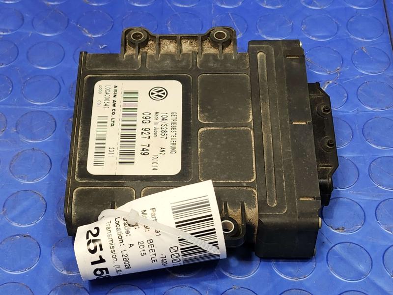 2015 Volkswagen Beetle 1.8L Automatic Transmission Control Module OEM 09G927749