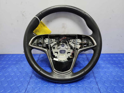 2014-2019 Cadillac CTS Sedan Steering Wheel Black Leather NON Heated OEM 84304443