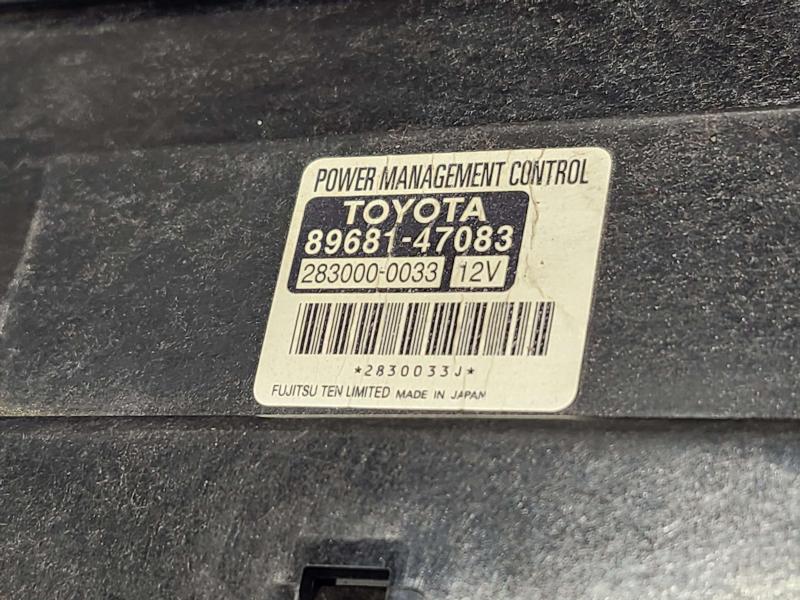 2010 Toyota Prius Computer Power Supply Control Module Genuine OEM 8968147083