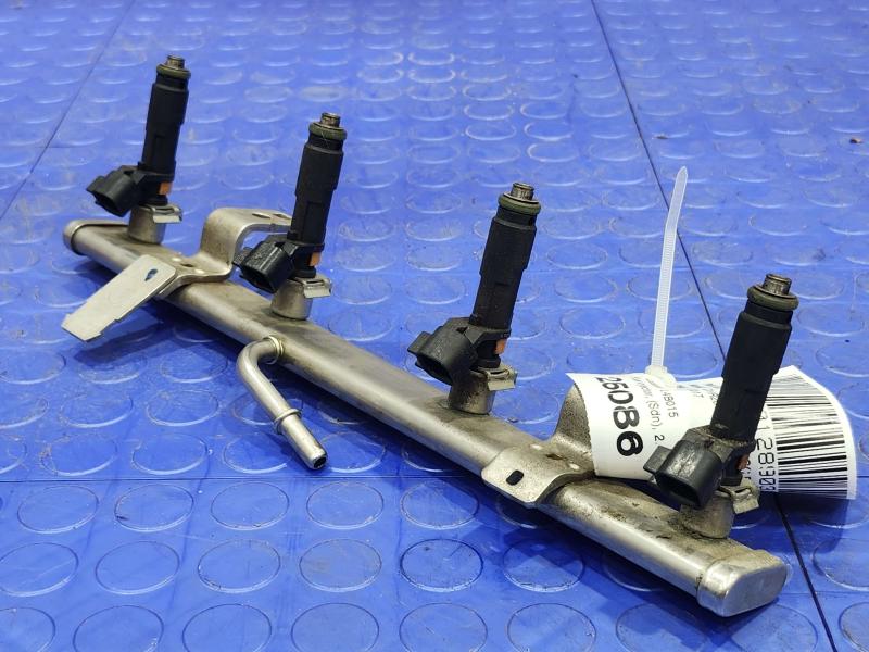 2017 Chrysler 200 2.4L Fuel Rail Delivery Pipe and Injectors 4 Pcs OEM 04627120AD 04593986AB