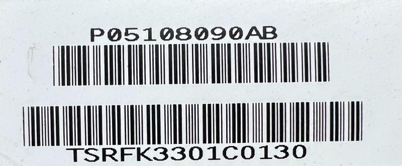 2012 Dodge Grand Caravan Air Bag