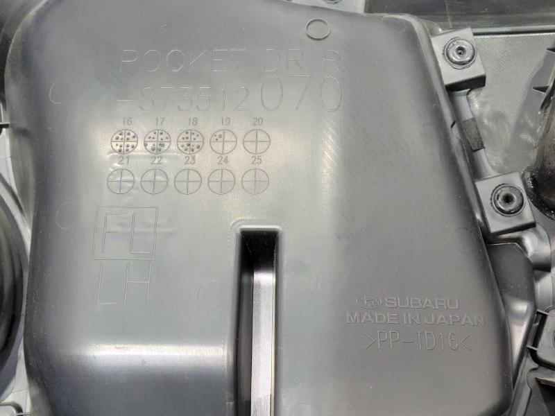 2019 Subaru Crosstrek Rear Door Trim Panel