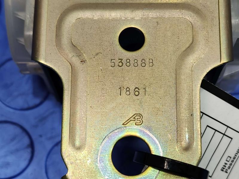 2002 Toyota Camry Rear Seat Belt