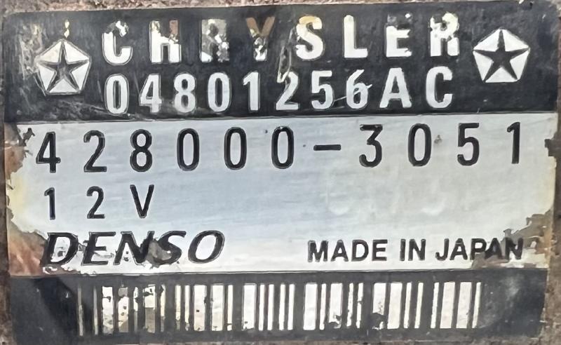2012 Ram 1500 Starter Motor