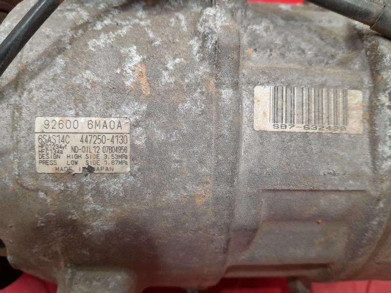 2019-2022 Nissan Rogue Sport AC Compressor Assembly Genuine OEM 926006MA0A