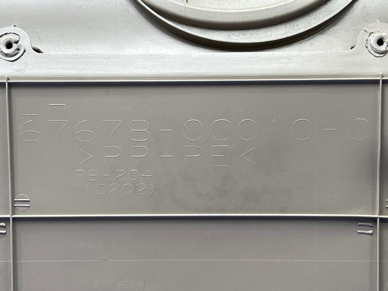 2004 Toyota Tundra Rear Door Trim Panel