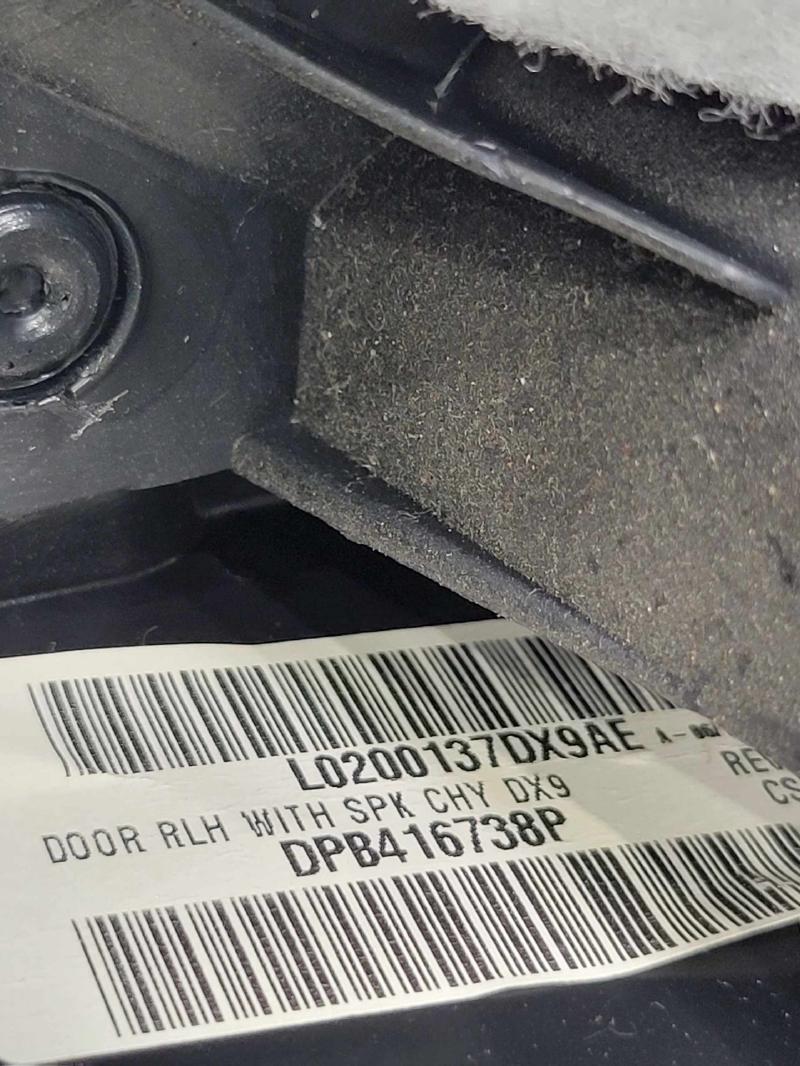 2014 Chrysler 300 Rear Door Trim Panel