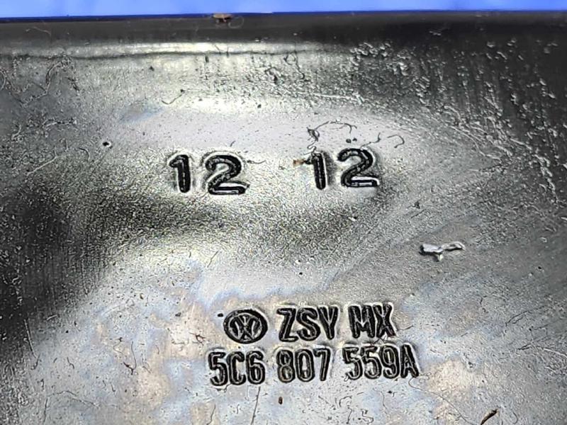 2011-2014 Volkswagen Jetta Sedan Front Bumper Impact Bar Reinforcement OEM 5C6807109A