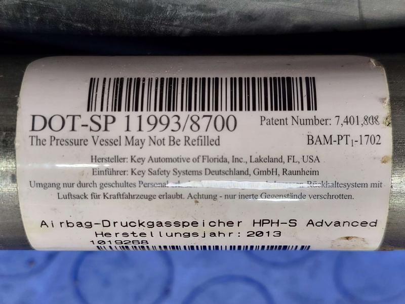 2014 Chrysler 300 Air Bag