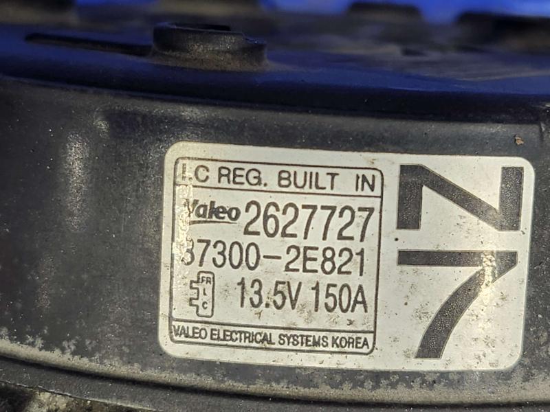 2019 Hyundai Kona Alternator