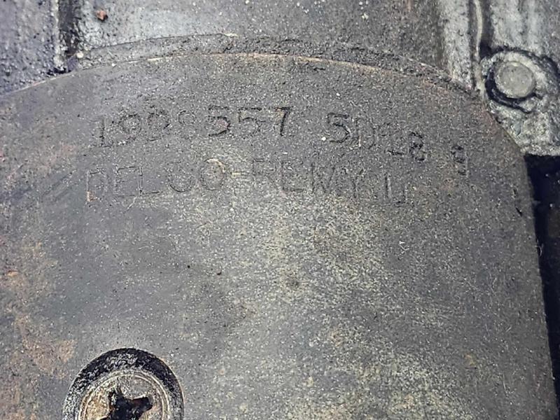 1984-1987 Chevrolet Corvette Starter Motor Assembly Genuine Delco OEM 1998557