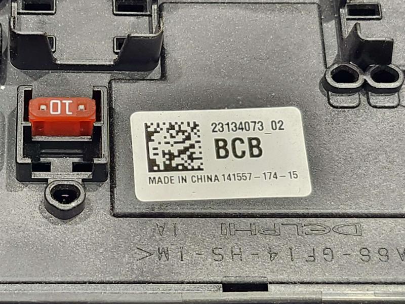 2016 Cadillac ATS Cabin Fuse Box