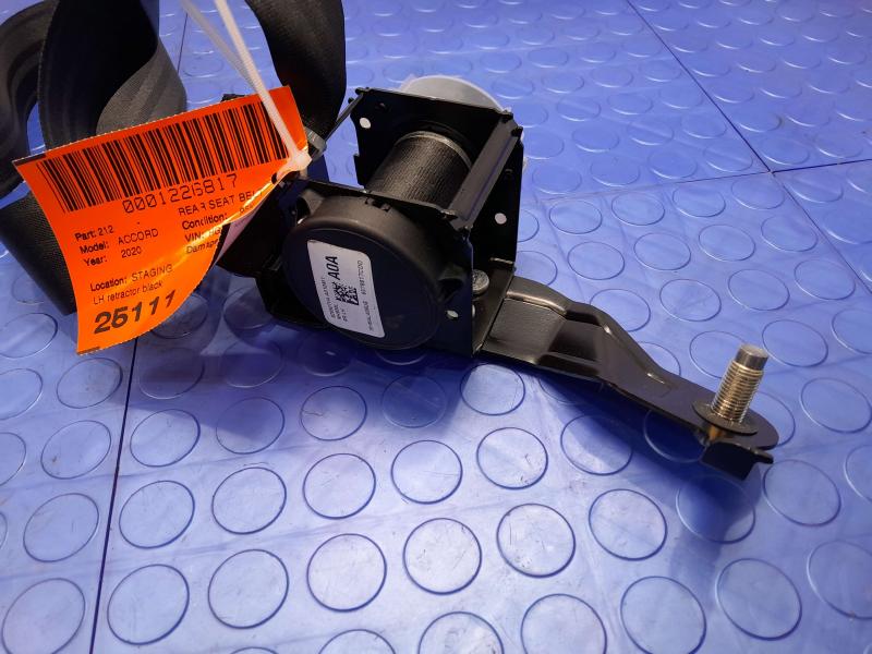 2020 Honda Accord Rear Seat Belt