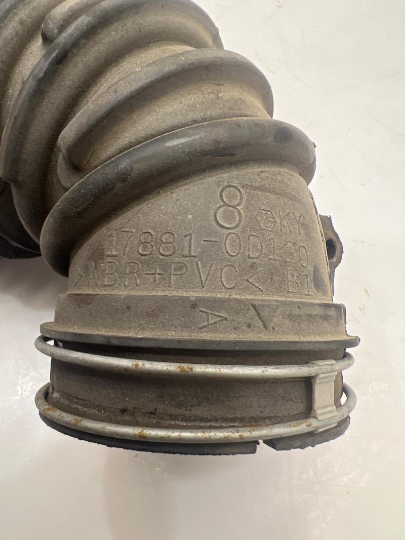 2003 - 2005 Toyota Corolla 1.8L Engine Air Intake Hose OEM 1788122080