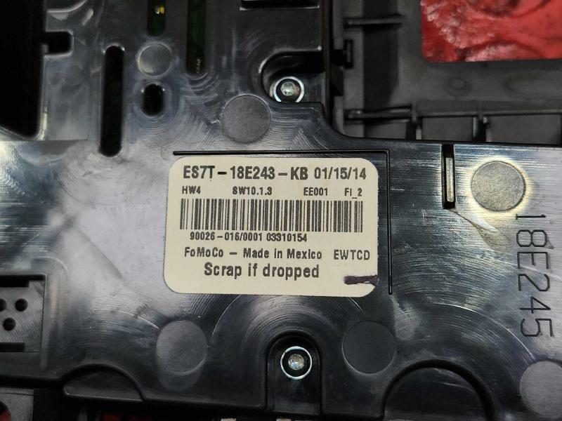 2014 Ford Fusion Audio & Visual Equip.(Radio)