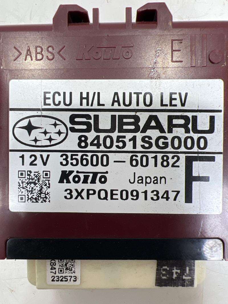 2014 Subaru Forester Chassis Brain Box