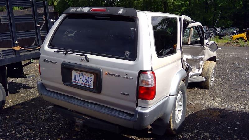 2000 Toyota 4Runner Rear Bumper Reinforcement