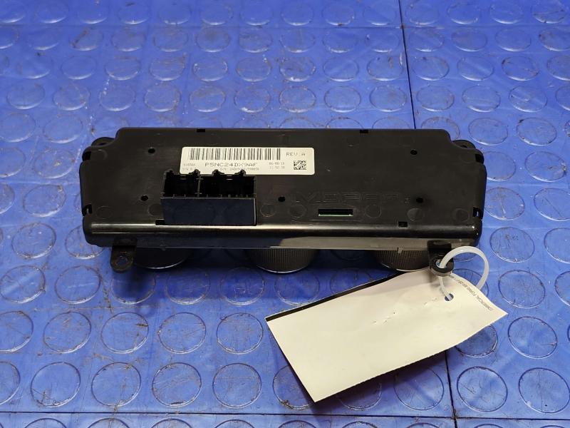 2018 Ram ProMaster Heater A/C Control