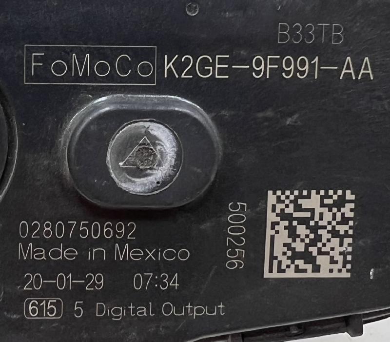 2020 Ford Edge Throttle Body/Valve Assy