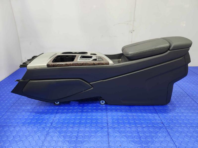 2017-2019 Audi Q7 Center Floor Console Assembly Black Genuine OEM 4M0863243