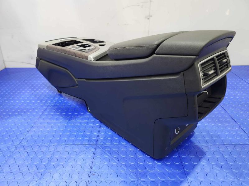 2017-2019 Audi Q7 Center Floor Console Assembly Black Genuine OEM 4M0863243