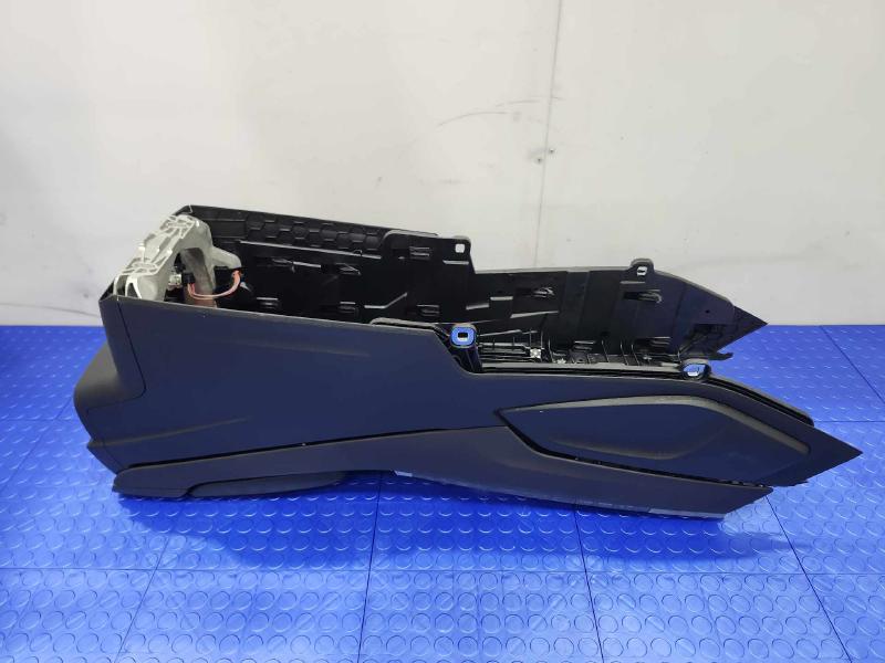 2017-2019 Audi Q7 Center Floor Console Assembly Black Genuine OEM 4M0863243
