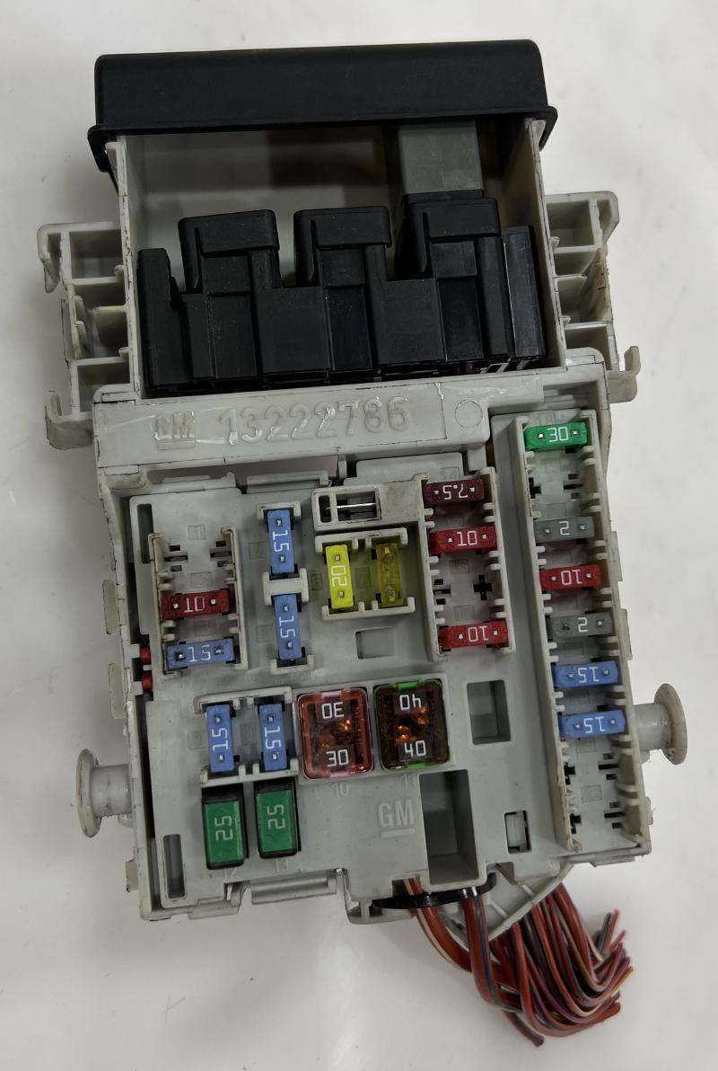 2016 Chevrolet Impala Cabin Fuse Box
