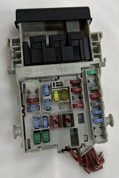 2016 Chevrolet Impala Cabin Fuse Box