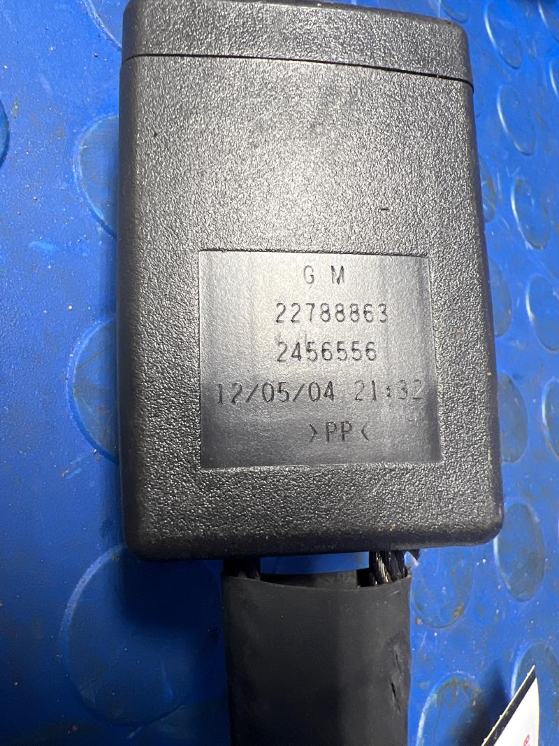 2012 Buick LaCrosse Front Seat Belt