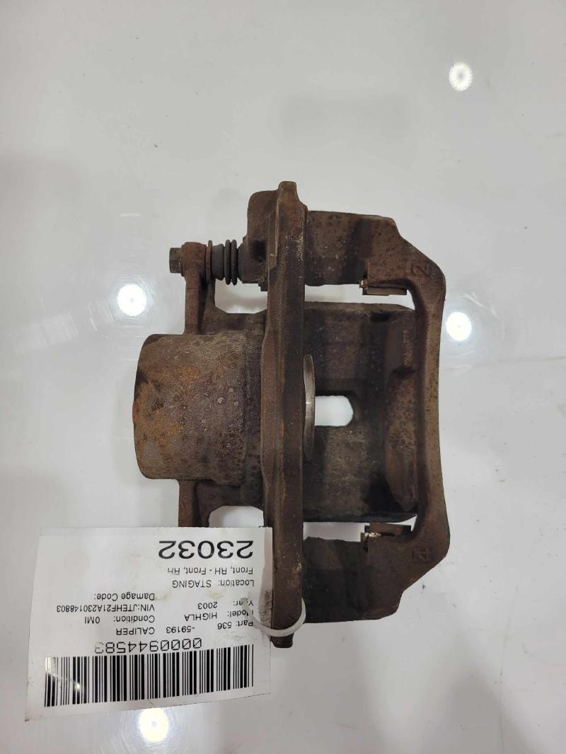 2003 Toyota Highlander Caliper