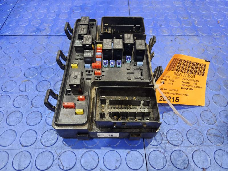 2016 Ford Edge Engine Fuse Box