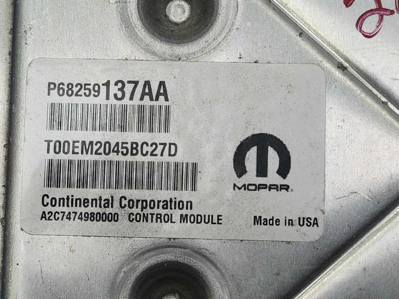 2016 Jeep Cherokee Engine/Motor Brain Box