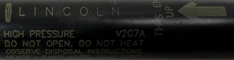 2013 2014 Lincoln MKZ Hood Shock Support OEM DP5Z16C826A