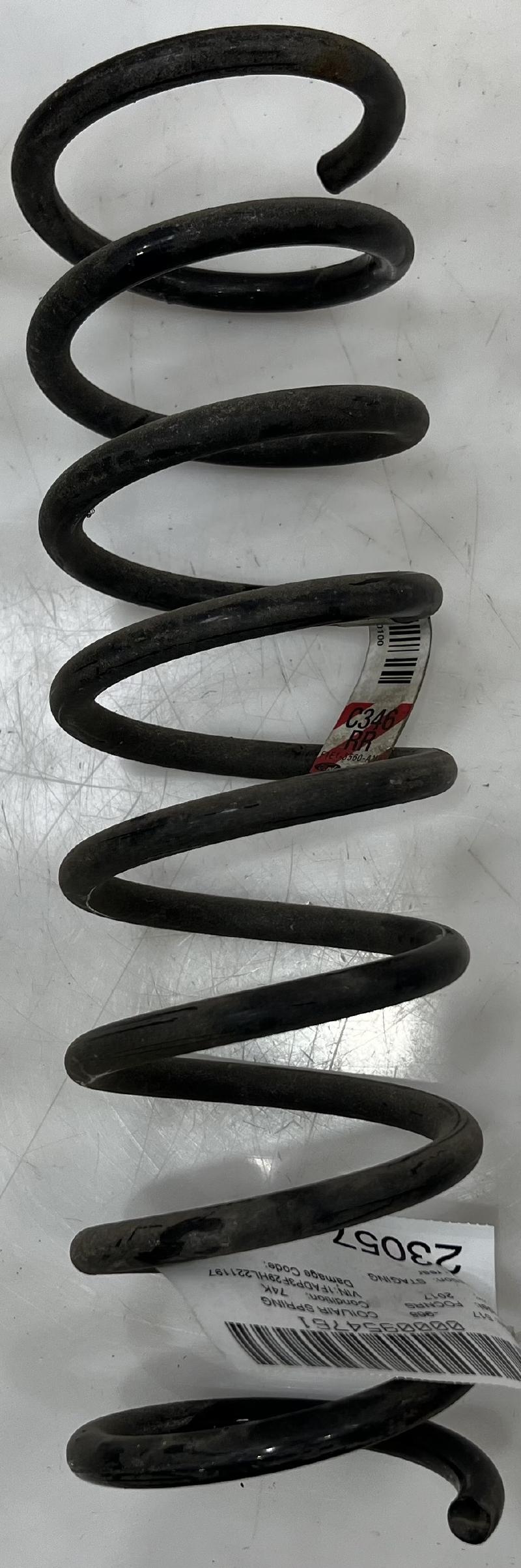 2012 - 2018 Ford Focus Rear Coil Spring OEM CV6Z5560A