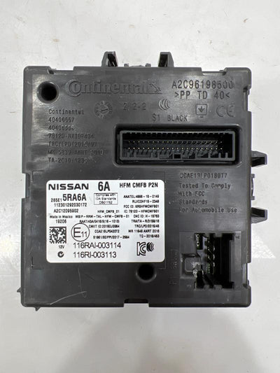 2020 2021 Nissan Versa Smart Keyless Entry Control Module OEM 285E1-5RA6A