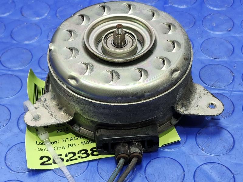 2015 Infiniti Q50 Engine Cooling Fan Motor Right Passenger Side OEM 214874GB0D