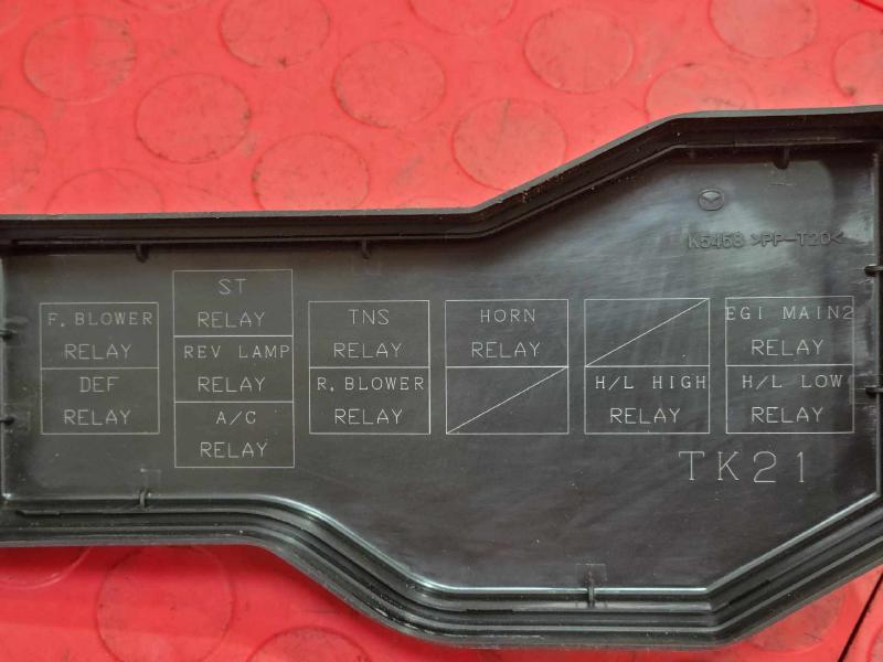 2015 Mazda CX-9 Engine Fuse Box